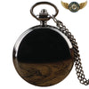 L'Héritage - Montre à Gousset Chasseur Or Poli & Médaillon - Noir - Gousset-heritage
