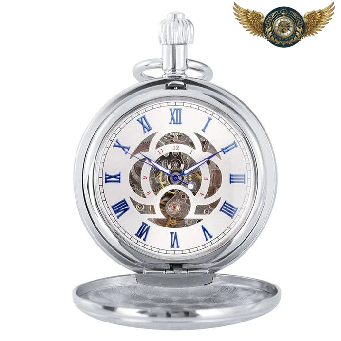 L'Héritage - Montre de Poche Automatique Boîtier Chasseur Gravé - Vue 1 - Gousset-heritage