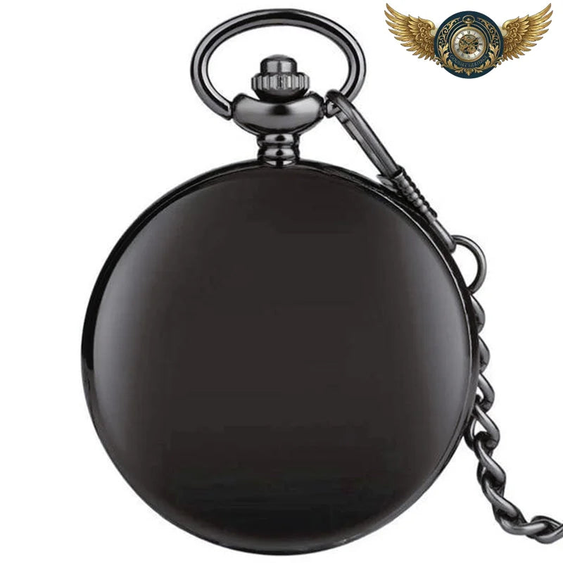 L'Héritage - Montre de Poche Full-Hunter Classique Quartz - Noir - Gousset-heritage