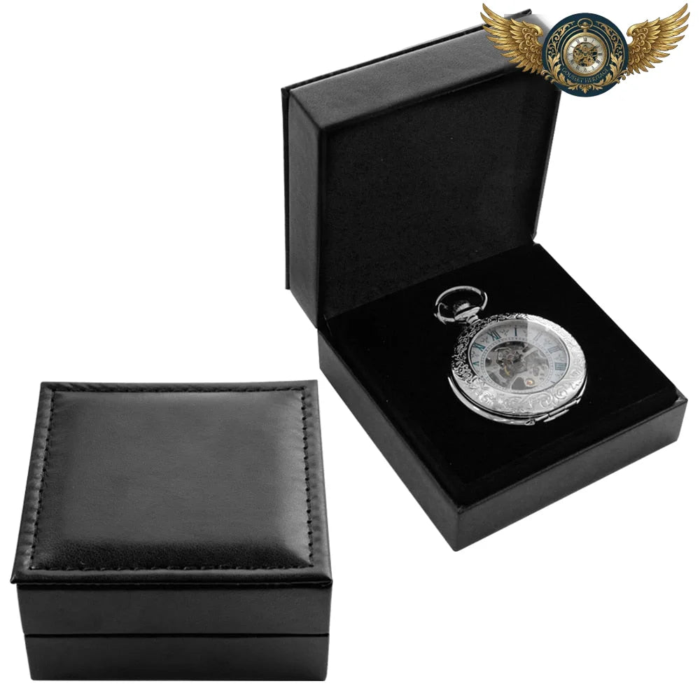 L'Héritage - Montre de Poche Mécanique Ciselée Demi-Chasseur - Vue 5 - Gousset-heritage