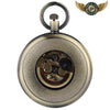 L'Héritage Automatique - Montre de Poche Semi-Squelette 54mm - Vue 3 - Gousset-heritage