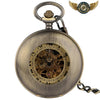 L'Héritage Bronze - Montre Mécanique Demi-Chasseur Squelettée - Bronze - Gousset-heritage