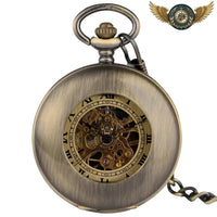 L'Héritage Bronze - Montre Mécanique Demi-Chasseur Squelettée - Gousset-heritage