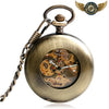 L'Héritage Bronze - Montre à Gousset Automatique Squelette Visible - Default Title - Gousset-heritage