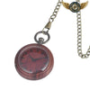 L'Héritage Brossé - Montre Gousset Bois Acajou Unique - Vue 3 - Gousset-heritage