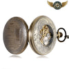 L'Héritage Dandy – Montre Gousset Mécanique Squelette Bronze - Vue 6 - Gousset-heritage