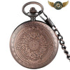 L'Héritage Floral - Montre Gousset Chasseur Quartz Or Rose - Vue 1 - Gousset-heritage