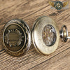 L'Héritage Industriel - Montre Gousset Squelette Chasseur - Vue 3 - Gousset-heritage