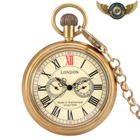 L'Héritage Néo-Dandy - Montre à Gousset Mécanique Or Vieilli - Gousset-heritage