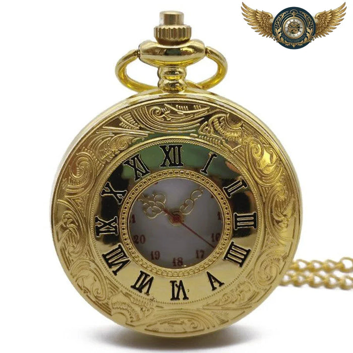 L'Héritage Néo-Victorien - Montre Gousset Ornée Demi-Chasseur - Vue 1 - Gousset-heritage