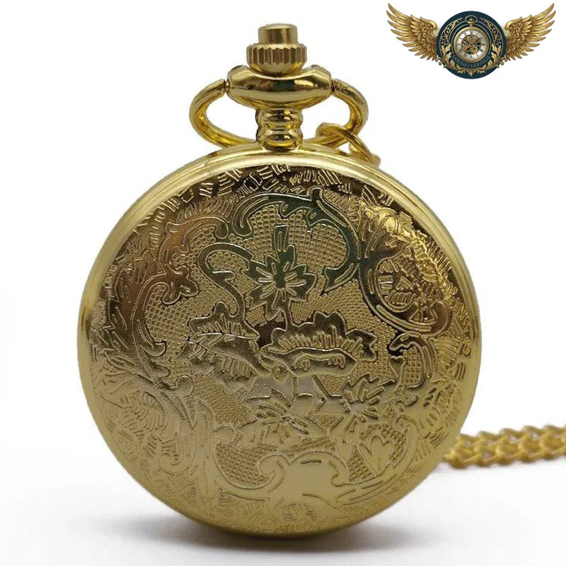 L'Héritage Néo-Victorien - Montre Gousset Ornée Demi-Chasseur - Vue 2 - Gousset-heritage