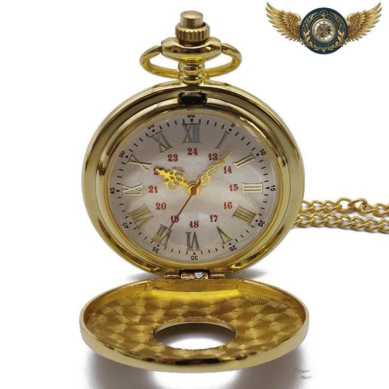 L'Héritage Néo-Victorien - Montre Gousset Ornée Demi-Chasseur - Vue 3 - Gousset-heritage