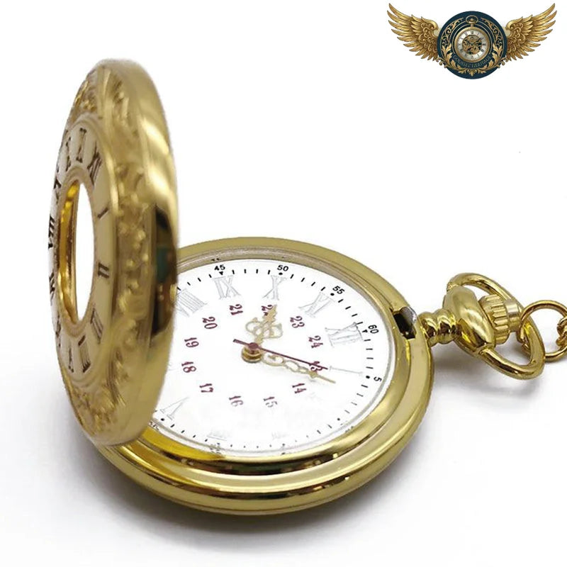 L'Héritage Néo-Victorien - Montre Gousset Ornée Demi-Chasseur - Vue 4 - Gousset-heritage