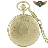 L'Héritage Nobiliaire - Montre Gousset Chasseur Ciselée Quartz - Gousset-heritage