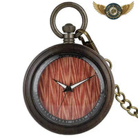 L'Héritage Organique – Montre de Poche Bois, Mouvement Quartz - Gousset-heritage