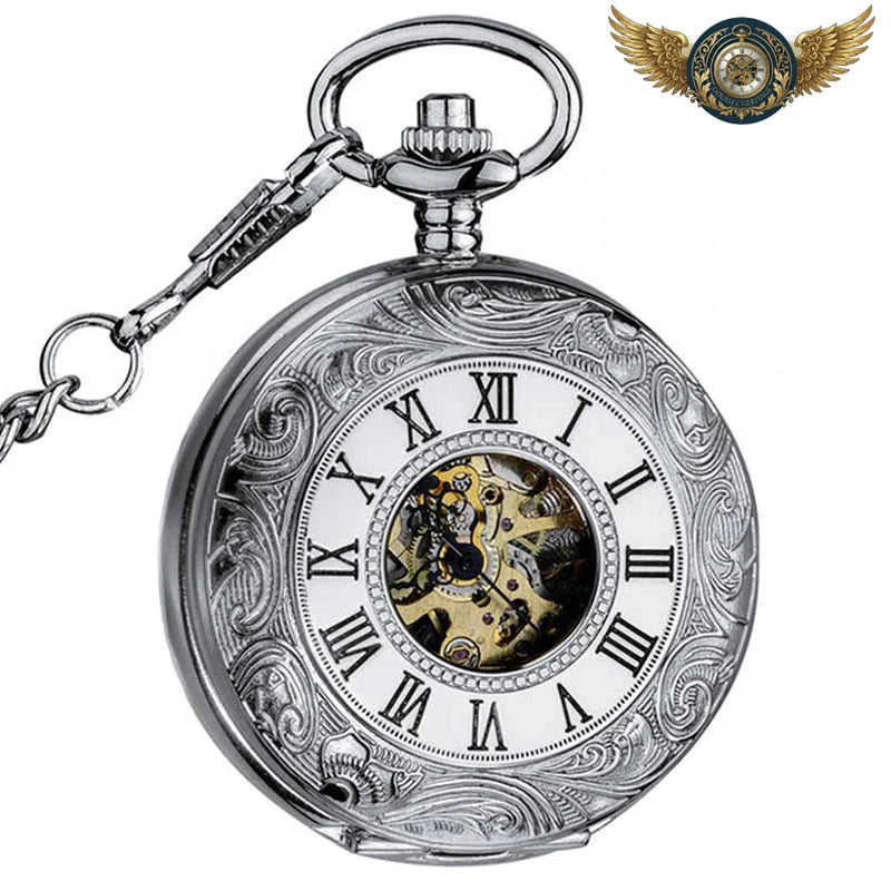 L'Héritage Royal | Montre de Poche Double Demi-Chasseur Squelette - Vue 5 - Gousset-heritage
