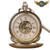 L'Héritage Victorien - Montre Gousset Double Chasseur Squelette Or - Vue 1 - Gousset-heritage