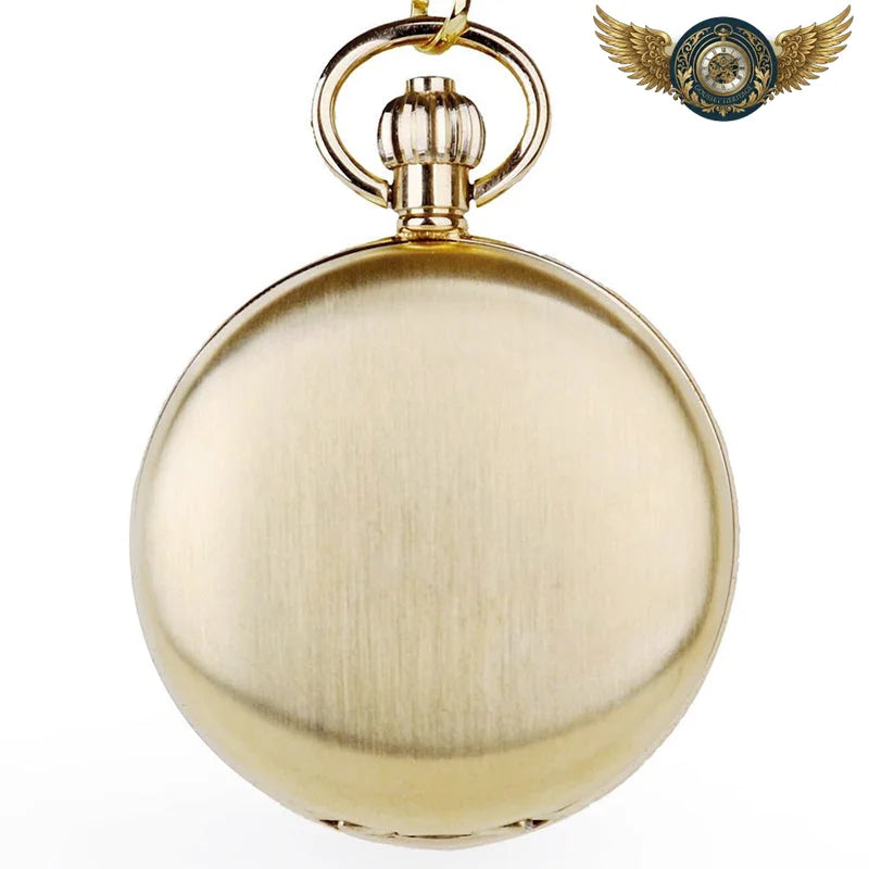 L'Héritage Victorien - Montre Gousset Double Chasseur Squelette Or - Vue 4 - Gousset-heritage
