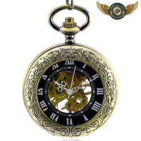 L'Héritage – Montre Gousset Squelette Bronze Remontage Manuel - Gousset-heritage