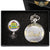 L'Héritage – Montre de Poche Chasseur Bi-Ton Quartz Rétro Chic - modèle Argent - Gousset-heritage