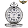L'Héritage – Montre de Poche Chasseur Bi-Ton Quartz Rétro Chic - Vue 2 - Gousset-heritage