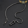L'Héritier - Chaîne de Ceinture Maille Serpentin | Acier Inoxydable - Noir - Gousset-heritage