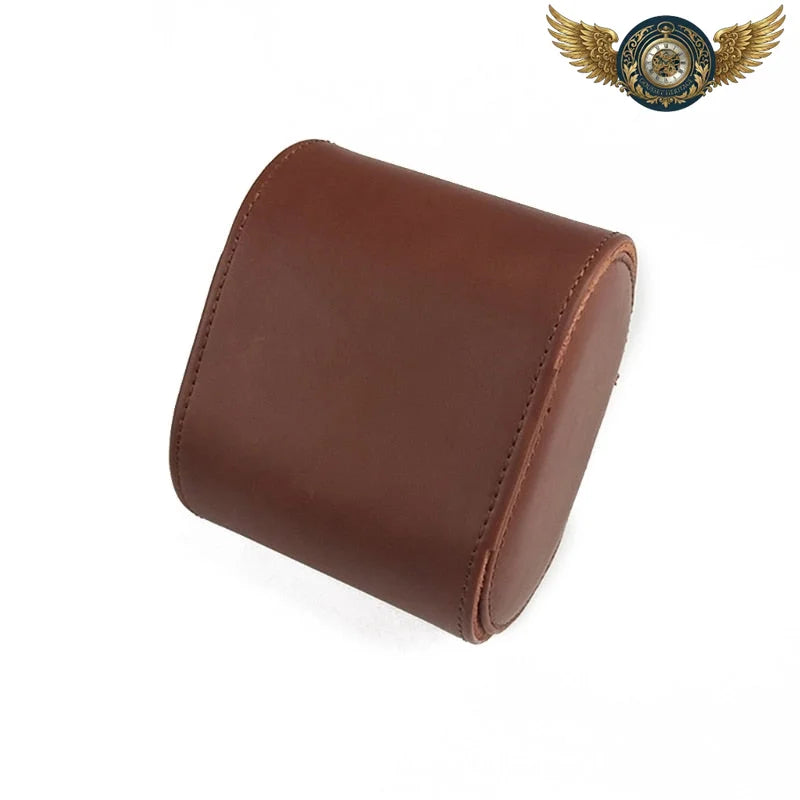 L'Héritier - Écrin de Voyage Rigide Marron pour Montre à Gousset - Vue 5 - Gousset-heritage