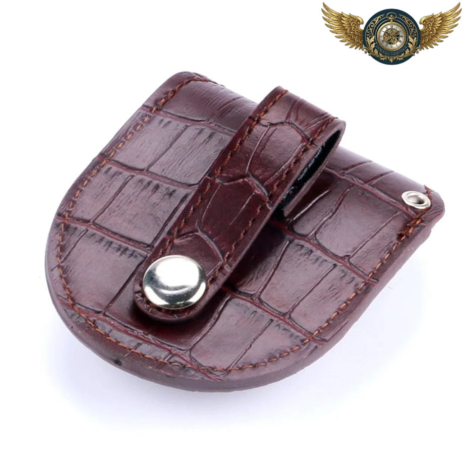 L'Héritier - Étui Ceinture Simili Cuir Gousset Sécurisé - Vue 8 - Gousset-heritage