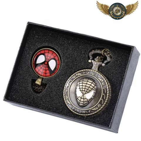 L'Héroïque - Montre Gousset Chasseur 3D Bronze Quartz Antique - Vue 1 - Gousset-heritage