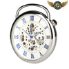 L'Horloge Bleue - Montre Gousset Mécanique Semi-Squelette - Vue 2 - Gousset-heritage