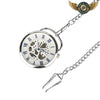 L'Horloge Bleue - Montre Gousset Mécanique Semi-Squelette - Vue 4 - Gousset-heritage