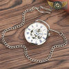 L'Horloge Bleue - Montre Gousset Mécanique Semi-Squelette - Vue 5 - Gousset-heritage