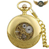 L'Horloge Néo-Victorienne - Montre Gousset Squelette Chasseur - Vue 4 - Gousset-heritage