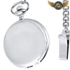 L'Horloge Néo-Victorienne - Montre Gousset Squelette Chasseur - Argent - Gousset-heritage