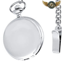 L'Horloge Néo-Victorienne - Montre Gousset Squelette Chasseur - modèle Argent - Gousset-heritage