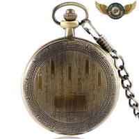 L'Horloge du Dandy - Montre Gousset Mécanique Chasseur Bronze - Gousset-heritage