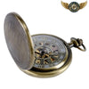 L'Horloge du Dandy - Montre Gousset Mécanique Chasseur Bronze - Vue 5 - Gousset-heritage