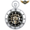 L'Horloger - Montre de Poche Squelette Mécanique Rétro-Chic - Argent - Gousset-heritage