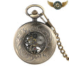 L'Horloger Graveur - Montre Gousset Mécanique Squelette Bronze - Vue 3 - Gousset-heritage