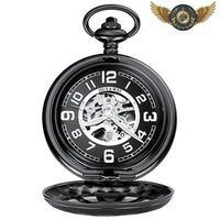 L'Horloger Squelette - Montre Gousset Chasseur Mécanique - Gousset-heritage