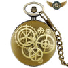 L'Horloger de Londres - Montre Gousset Steampunk Quartz Bronze - 7 - Gousset-heritage