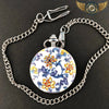 L'Hortensia - Montre Gousset Mécanique Demi-Chasseur Fleurie - Vue 6 - Gousset-heritage