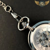 L'Hortensia - Montre Gousset Mécanique Demi-Chasseur Fleurie - Vue 8 - Gousset-heritage