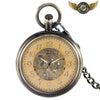 L'Industriel - Montre Gousset Squelette Mécanique Bronze Antique - Vue 1 - Gousset-heritage