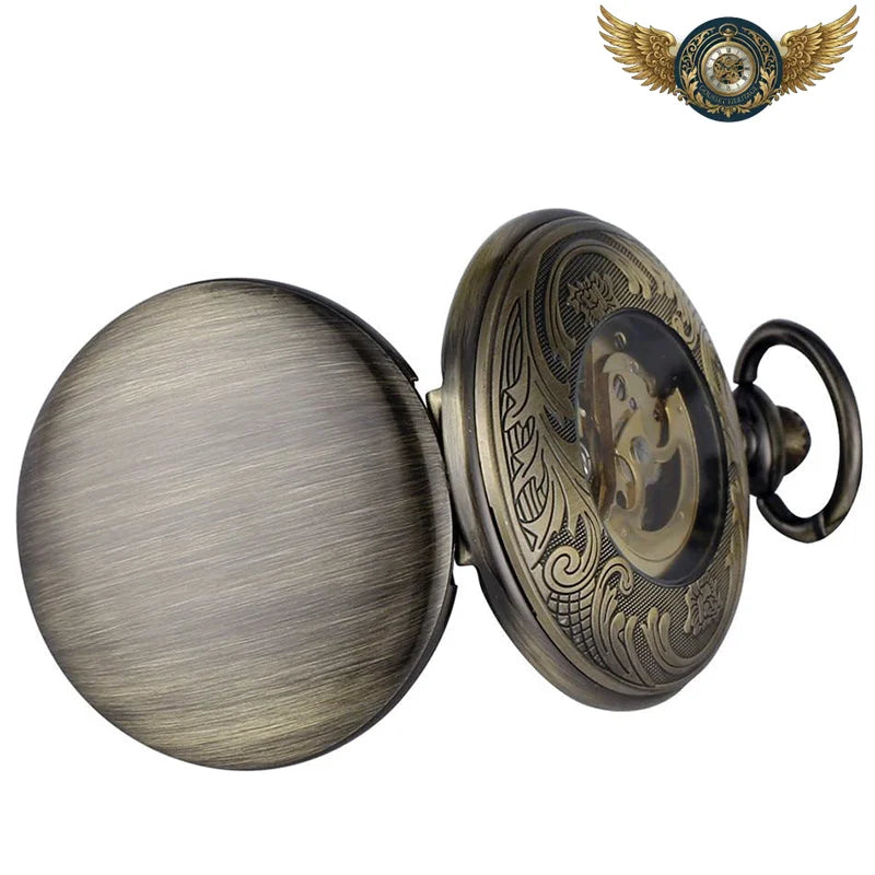 L'Ingénieur - Gousset Automatique Squelette Boîtier Chasseur Bronze - Vue 4 - Gousset-heritage