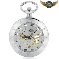 L'Ingénieur - Montre Gousset Double Squelette Mécanique Argent - Gousset-heritage