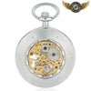 L'Ingénieur - Montre Gousset Double Squelette Mécanique Argent - Vue 2 - Gousset-heritage