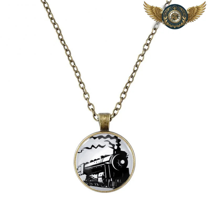 L'Ingénieur - Montre Gousset Full Hunter Bronze Locomotive - Vue 3 - Gousset-heritage