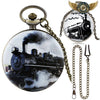 L'Ingénieur - Montre Gousset Full Hunter Bronze Locomotive - Vue 4 - Gousset-heritage