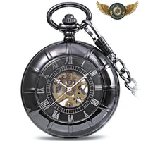 L'Ingénieur - Montre Gousset Mécanique Squelette Demi-Chasseur - Gousset-heritage